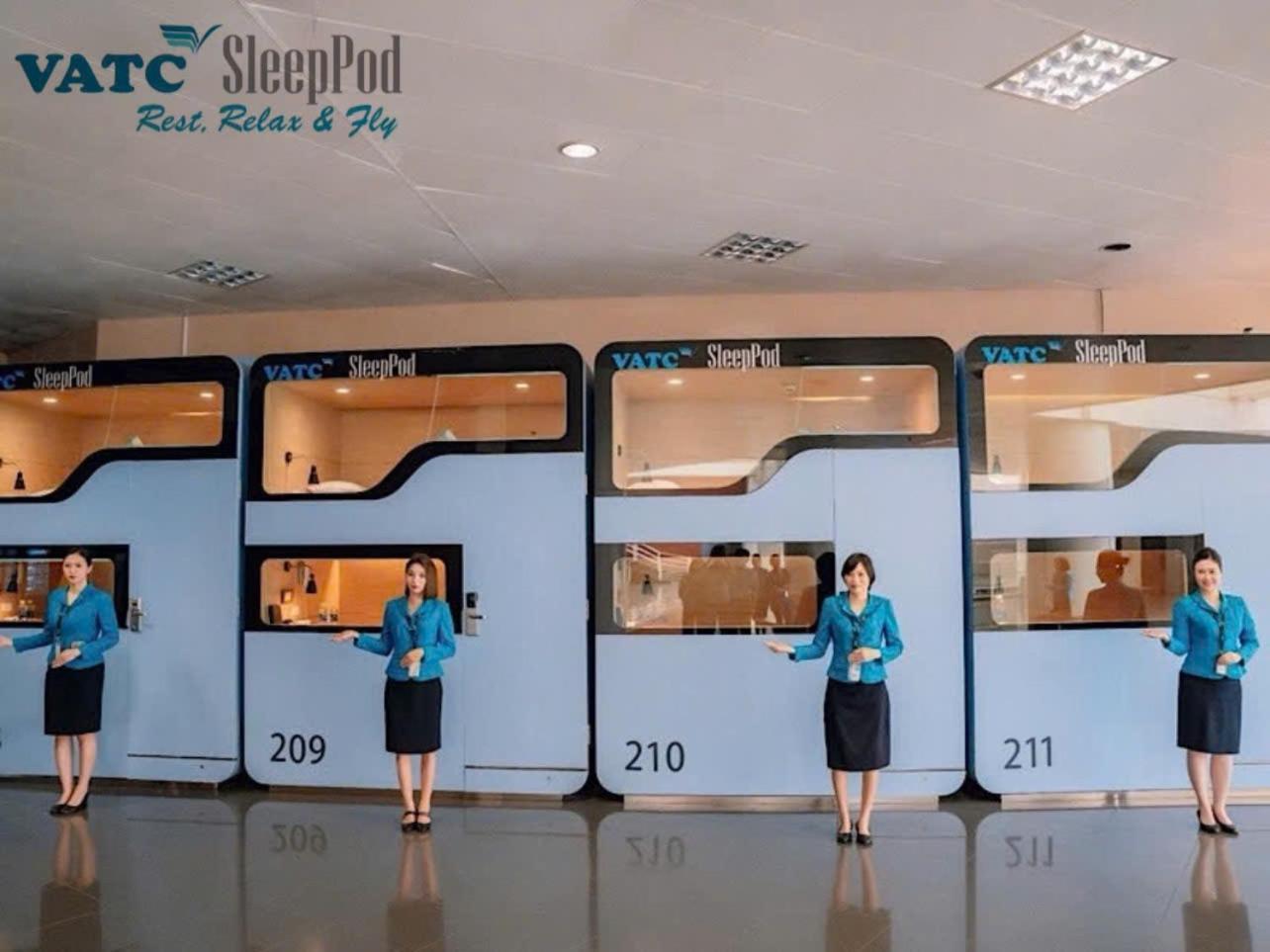 Vatc Sleep Pod Terminal 1 Hotel Noi Bai Exterior foto